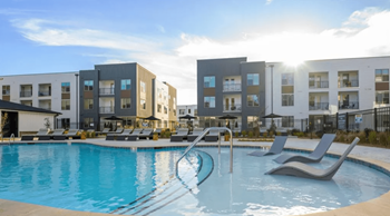 Pool and sun deck